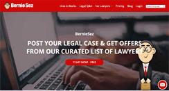 Desktop Screenshot of berniesez.com